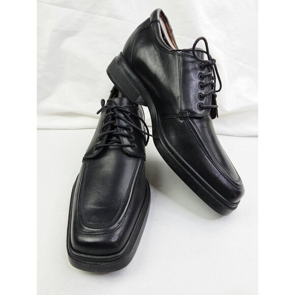 Donald Pliner Executive Dress Made In Italy Men Size 8 Black Leather Dress Shoes main image 7